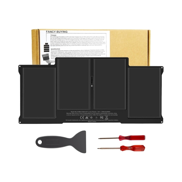 A1405 Laptop Replacement Battery 13-inch A1466 (Mid 2012-2015 Early 2017) A1369 (Late 2010-Mid 2011) A1496 A1377 Stock 7.6V 55Wh