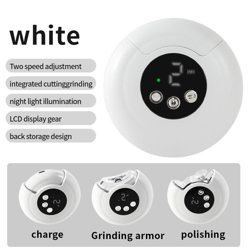 CH-707 เครื่องเจียรเล็บ (สีขาว)