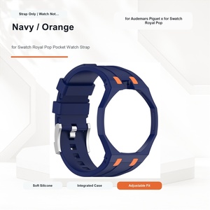 Correa de reloj de goma, funda protectora para Swatch Royal Pop para <span class=keywords><strong>Audemars</strong></span> <span class=keywords><strong>Piguet</strong></span> - Product Image 2