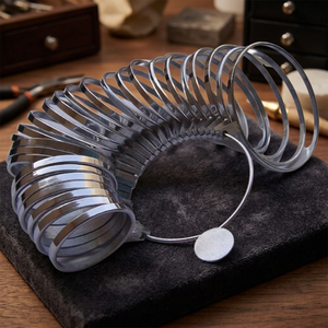 Jeu de 27 jauges de tailles de bracelets en acier inoxydable pour la fabrication de bijoux (formes irrégulières) - Product Image 5