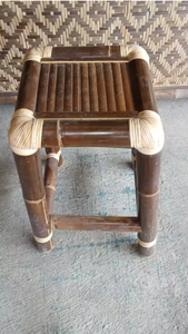 Premium Handmade Sulawesi Traditional <b>Bamboo</b> <b>Stool</b> for Outdoor Furniture Tiki Bars Relax & Party High Quality - Product Image 6