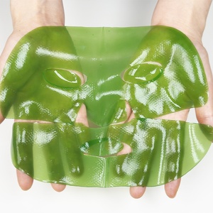Masque facial en hydrogel en collagène cristallin vert bio-cellulose pour une peau <span class=keywords><strong>de</strong></span> verre, hydratant, blanchissant, anti-rides - Product Image 5
