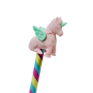Juego de papelería novedoso más vendido para niñas, <span class=keywords><strong>Castillo</strong></span> de ensueño rosa con hermoso unicornio, Juego de lápices de goma personalizable - Product Image 5