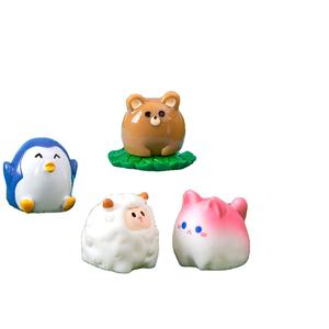 Minuscules animaux en résine figurines d'animaux miniatures en vrac pour Micro fée jardin paysage maison de poupée cacher artisanat décor Aquarium jouets - Product Image 3