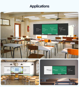 <span class=keywords><strong>Pizarra</strong></span> Interactiva LED 4K de 185 Pulgadas, Formato Grande, <span class=keywords><strong>Pizarra</strong></span> Inteligente, Escritura en Tiempo Real, Duplicación de Pantalla, Herramienta Definitiva para Aulas - Product Image 6