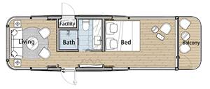 Casa Modular Moderna de Acero de Lujo con Diseño de Claraboya Panorámica para Uso como Baño - Product Image 5