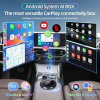 Sistema Android Android15 Inalámbrico, Android Carplay 4+64G, Caja de Interconexión Inteligente Qualcomm, Carplay Inalámbrico