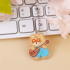 Venta Directa de Fábrica, Alta Calidad, MOQ 1 Pieza, Juguetes de Dibujos Animados, Llaveros de Acrílico Plástico DIY Más Populares, Personalizados para Adultos - Product Image 4