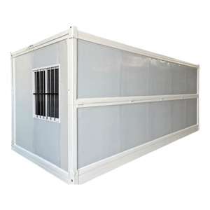 Casa contenedor de acero modular de diseño moderno de 20 pies, paquete plano, contenedor prefabricado plegable, oficina, compra de oficina moderna Modular - Product Image 3