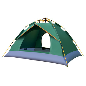 Tente de <span class=keywords><strong>camping</strong></span> transfrontalière entièrement automatique quatre saisons 200x200cm, épaissie, imperméable, double couche, pour 34 personnes, simple/double - Product Image 5