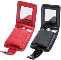 Mode femme rouge à lèvres Mini sac de maquillage mignon voyage rouge à lèvres sac cosmétique pochette de voyage