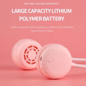 Best Selling 2026 New Arrival Portable Wearable for Outdoor <b>Mini</b> <b>Usb</b> Cooling Neck <b>Fan</b> Rechargeable - Product Image 4