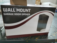 Abrepuertas de Garaje Automático de Pared con Motor DC de 100 kg y Control Remoto para Puertas Seccionales Residenciales