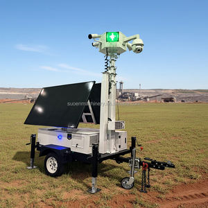 <span class=keywords><strong>Torre</strong></span> de <span class=keywords><strong>Vigilancia</strong></span> Solar para Exteriores con Paneles Solares de 2*435W, <span class=keywords><strong>Torre</strong></span> de Monitoreo Solar Móvil, Remolque de <span class=keywords><strong>Vigilancia</strong></span> Móvil - Product Image 2