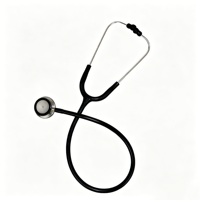 Stéthoscope classique III 5620 en acier inoxydable à double face pour l'auscultation cardiaque et pulmonaire, idéal pour les cliniques et hôpitaux