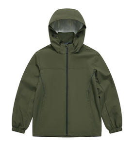 Chaqueta Casual de Otoño para Hombre con Logo Personalizado, <span class=keywords><strong>Hardshell</strong></span> con Característica Cortavientos, Cierre de Cremallera y Relleno de Algodón para Montañismo al Aire Libre - Product Image 3
