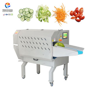 FTS-170 Multi-functional Vegetable Cutter <b>Machine</b> 1-60mm PLC Controller Salad Vegetable Cutting <b>Machine</b> - Product Image 1