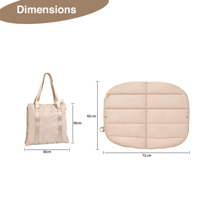 Sac de transport 2-en-1 pour animaux de compagnie, <span class=keywords><strong>lit</strong></span> de voyage pliable <span class=keywords><strong>et</strong></span> portable pour chien, tapis de <span class=keywords><strong>camping</strong></span> imperméable en Oxford avec poche zippée, personnalisable pour la randonnée, la plage <span class=keywords><strong>et</strong></span> la voiture - Product Image 2