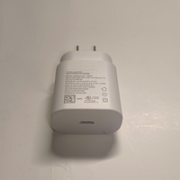 Pengisi Daya Cepat 25W PD EP-TA800 Adaptor Daya USB-C dengan Kabel Tipe-C untuk Ponsel Tablet Earphone Kamera Tahan Api 5V/2.4A