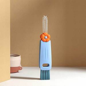 Cepillo de Limpieza 3 en 1 para Ranuras, Multifuncional, para Tapas de Vasos, Boquillas de Botellas y Botellas Aislantes, para Uso en el Hogar y la Cocina - Product Image 5