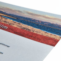 Rouleau de film de plastification à froid holographique pailleté – Film PVC brillant scintillant imprimable et résistant à l'humidité pour albums photo et scrapbooking