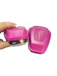 Boîte de filtre à <span class=keywords><strong>cartouche</strong></span> 60921 anti-vapeurs organiques pour peinture industrielle, compatible avec <span class=keywords><strong>masque</strong></span> à gaz - Product Image 2