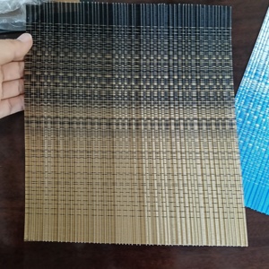 แผ่นตกแต่งผนังลายหินอ่อนสีดำเงินทันสมัย ศิลปะตกแต่งผนังหินเทียมสำหรับห้องนั่งเล่น โรงแรม ฉากหลัง - Product Image 2