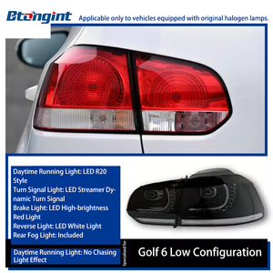 Feux avant LED adaptés à la Volkswagen <span class=keywords><strong>Golf</strong></span> 6 09-13, feux arrière haute intensité 6/MK6 modifiés R20, feux arrière LED à flux modifiés <span class=keywords><strong>GTI</strong></span> - Product Image 3