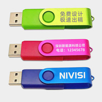 Flashdisk Grosir X619 USB 128GB 64GB 32GB 16GB 8GB 4GB 2GB 1GB 128MB Putar USB Stick Antarmuka USB 2.0 Murah Logo Memori