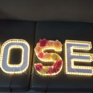 LED Flower Box Illuminated ROSE Decor for Friendship Gifts Wedding