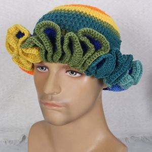 Chapeaux Bob en Crochet Faits Main Unisexe Multicolores pour Halloween – 100% Acrylique Respirant et Imperméable de Haute Qualité – Vente en Gros - Product Image 6