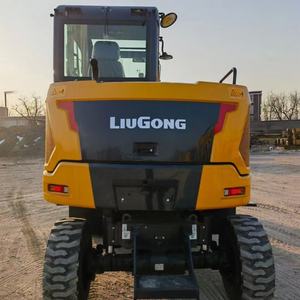 Nouvelle marque chinoise Liugong Mini-excavatrice 6 tonnes LiuGong 906F / LiuGong 906 CLGW 906 Excavatrice sur roues à vendre - Product Image 5