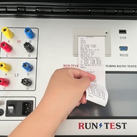 Testeur de rapport de transformateur portable numérique TTR pour la mise en service des transformateurs