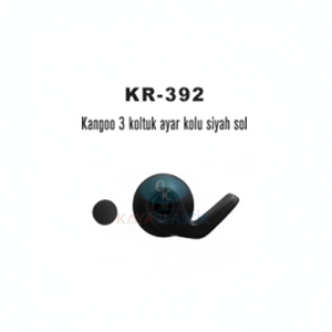 Levier de réglage du siège gauche noir pour Kangoo IIkaya KR-392 7701209971 Sièges de voiture modifiés - Product Image 1