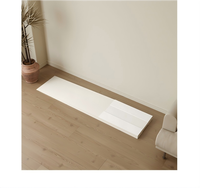 Paravent de bureau en papier léger et mobile, taille personnalisable par le fabricant, séparateur de pièce pour salon