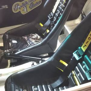 Asiento de Carreras de cuero, 4 pulgadas, más ancho que los productos antiguos, semicubo - Product Image 5