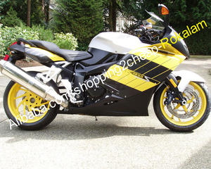 Carrosserie Moto Partie Pour BMW K1200S Pièces K1200S 2005 2006 2007 2008 <span class=keywords><strong>K</strong></span> <span class=keywords><strong>1200S</strong></span> 05 06 07 08 Jaune noir Blanc Kit De Carénage - Product Image 1