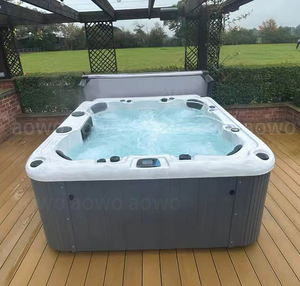4 seatjacuzzi prezzo produttore vasca idromassaggio <span class=keywords><strong>in</strong></span> fibra di vetro spa tubo caldo esterno portatile vasca idromassaggio con acqua riscaldata getti a bolle - Product Image 1
