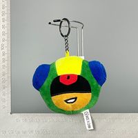 Nouveau produit : Porte-clés pendentif Spike, jouet en peluche super doux avec rembourrage en coton PP pour machines à griffes