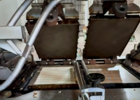 Machine automatique de fabrication de gaufrettes, 15 moules, usage commercial, CE 220V, utilisation facile