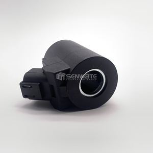 Vanne solénoïde Senwitt 27W 12V 24V avec bobine pilote pour excavatrice EC360B EC380D, pièces hydrauliques - Product Image 4
