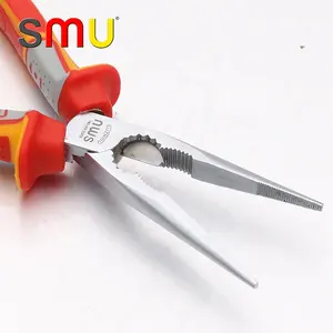 SMU 8 Inch Industrial Grade Eccentric And Labor Saving Long Nose Pliers 140-69-205B