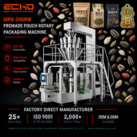 Mesin Pengemas Otomatis Isi dan Segel Kantong Doypack Premade ECHO untuk Biji Bunga Matahari