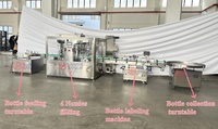 Ligne de production automatique YB-J4B à 4 têtes pour le remplissage de pâte de sauce chili, sauce pimentée et sauce harissa - Fabricant - Vente chaude