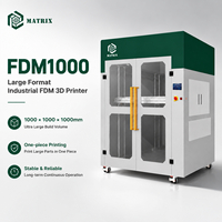 Mesin Pencetak 3D FDM One Piece untuk Pembuatan Bagian Besar 1000*1000*1000mm, Mesin Manufaktur Aditif Industri