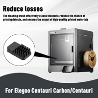 Sikat Pembersih Nosel Printer 3D, Sikat Nosel Silikon untuk Elegoo Centauri Carbon / Alat Sikat Pembersih Nosel Centauri