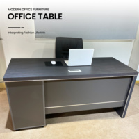 Bureau de luxe moderne de patron de bureau en gros d'usine administrative simple
