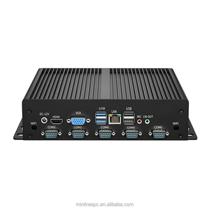 Mini PC i7 X86 Mini ITX Core I3 3110M 3230M 3520M <span class=keywords><strong>3320M</strong></span> 8USB 6COM RS232 1Lan Linux Mini computadora portátil industrial integrada - Product Image 2