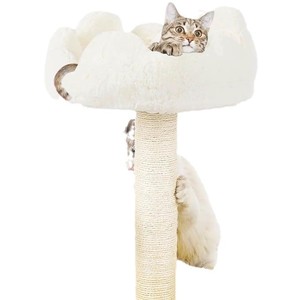 Cadre d'escalade pour arbre à <span class=keywords><strong>chat</strong></span> <span class=keywords><strong>de</strong></span> <span class=keywords><strong>type</strong></span> fleur <span class=keywords><strong>de</strong></span> luxe mignon pour petit grand <span class=keywords><strong>chat</strong></span> avec griffoir en bois <span class=keywords><strong>de</strong></span> sisal arbre à <span class=keywords><strong>chat</strong></span> pour animaux <span class=keywords><strong>de</strong></span> compagnie - Product Image 6