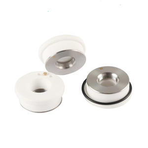 D21.4 D28 D32 D41 pièces d'anneau en céramique <span class=keywords><strong>Laser</strong></span> pour Precitec DNE WSX HANS BOCI Machine de <span class=keywords><strong>découpe</strong></span> de Fiber support de buse de tête de <span class=keywords><strong>découpe</strong></span> <span class=keywords><strong>Laser</strong></span> - Product Image 1